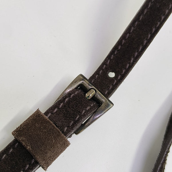 Suede Tote Bag Brown