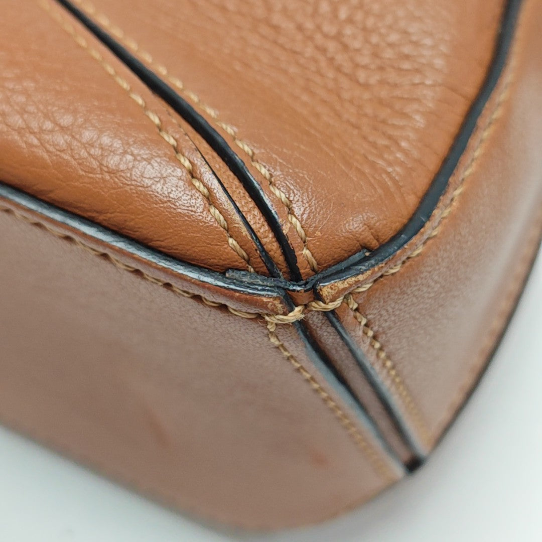 Puzzle Mini Calfskin Brown