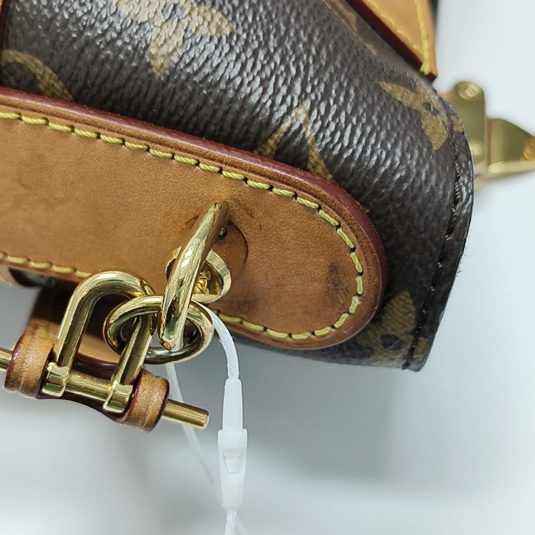 DUFFLE Monogram Coated Canvas Brown