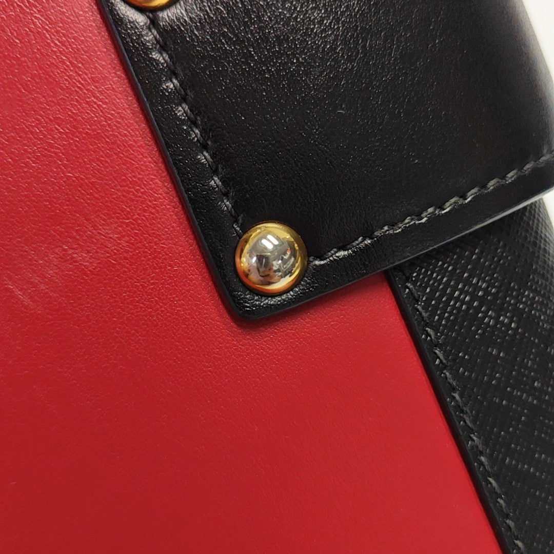 Cahier Saffiano Calfskin Red