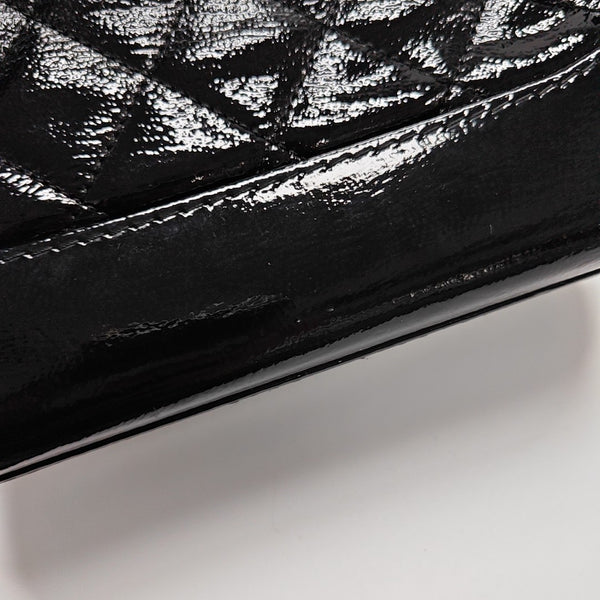 GABRIELLE Small Quilted Lambskin Black