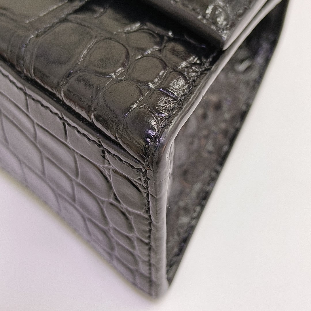 Hourglass XS Calfskin Black