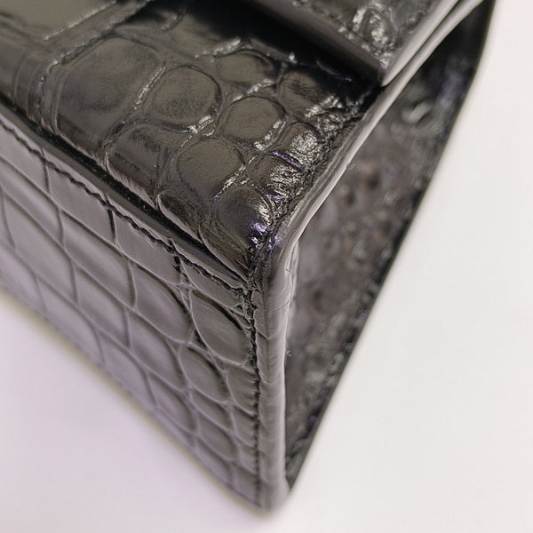 Hourglass XS Calfskin Black