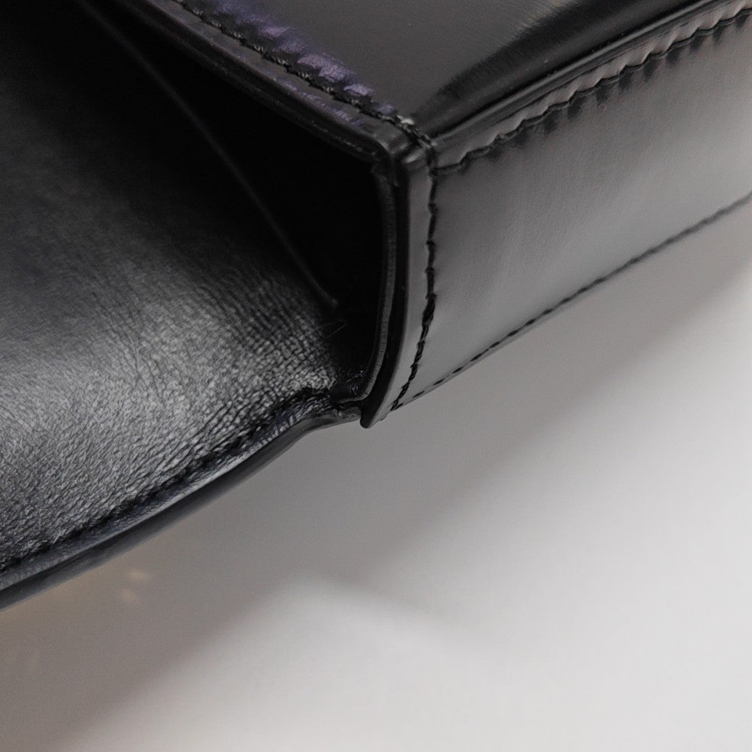 CLAUDE Calfskin Black