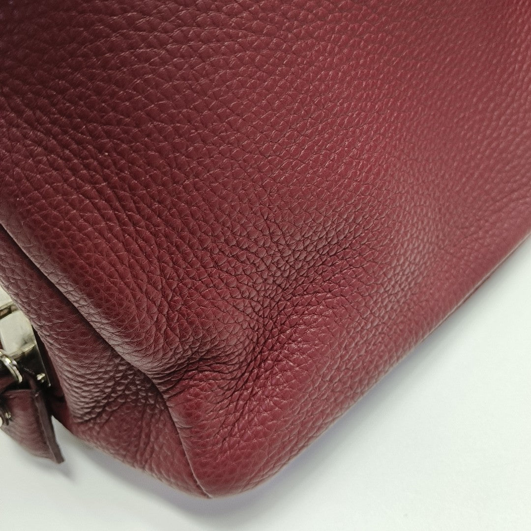 Calfskin Tote Bag Red