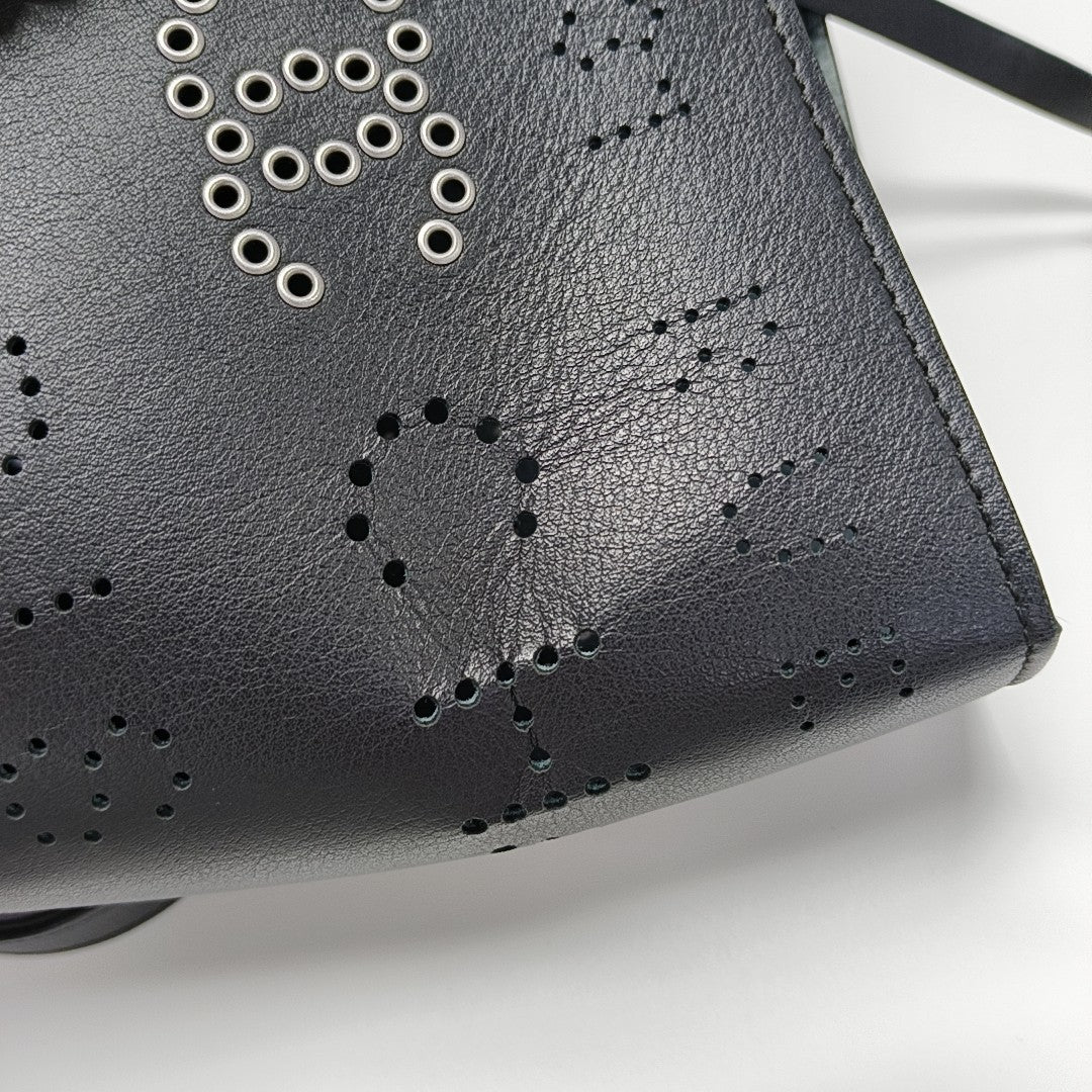 Lambskin Bucket Bag Black
