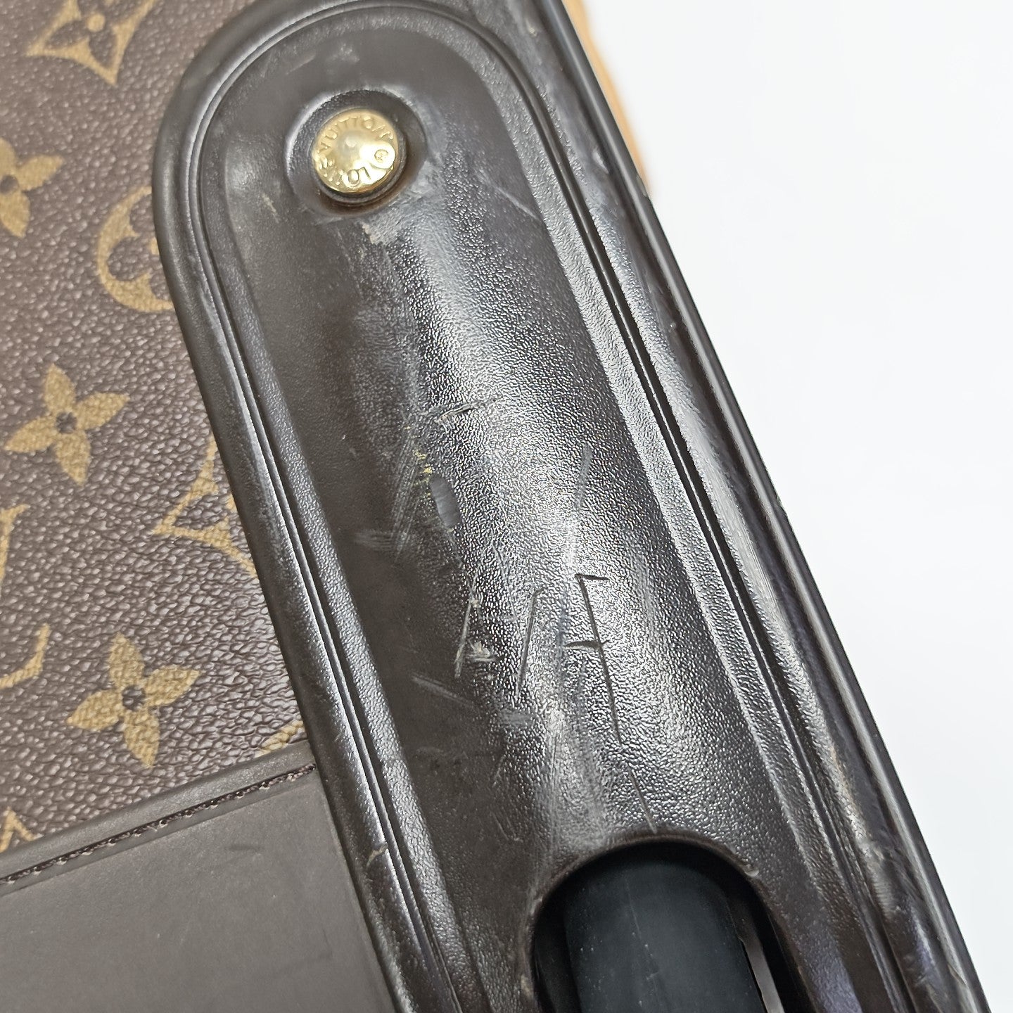 PEGASE 65 Monogram Coated Canvas Brown