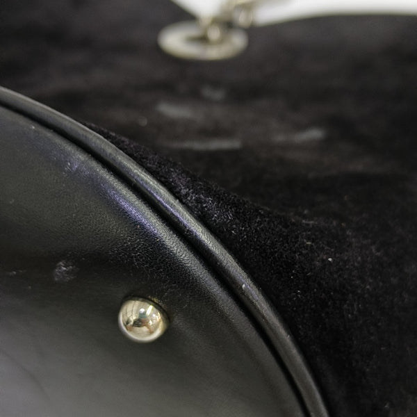 Suede Shoulder Bag Black