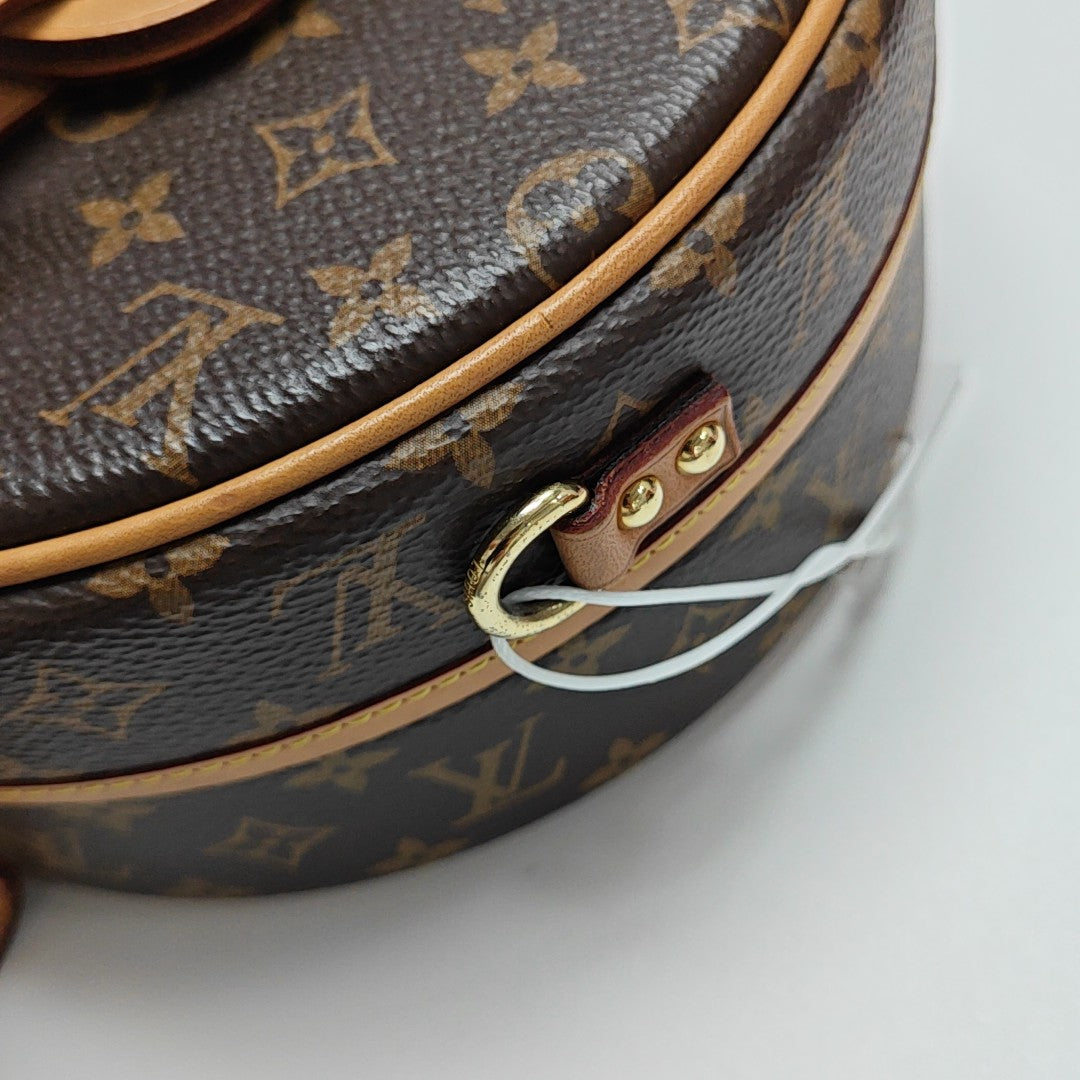 BOITE CHAPEAU PM Monogram Coated Canvas Brown