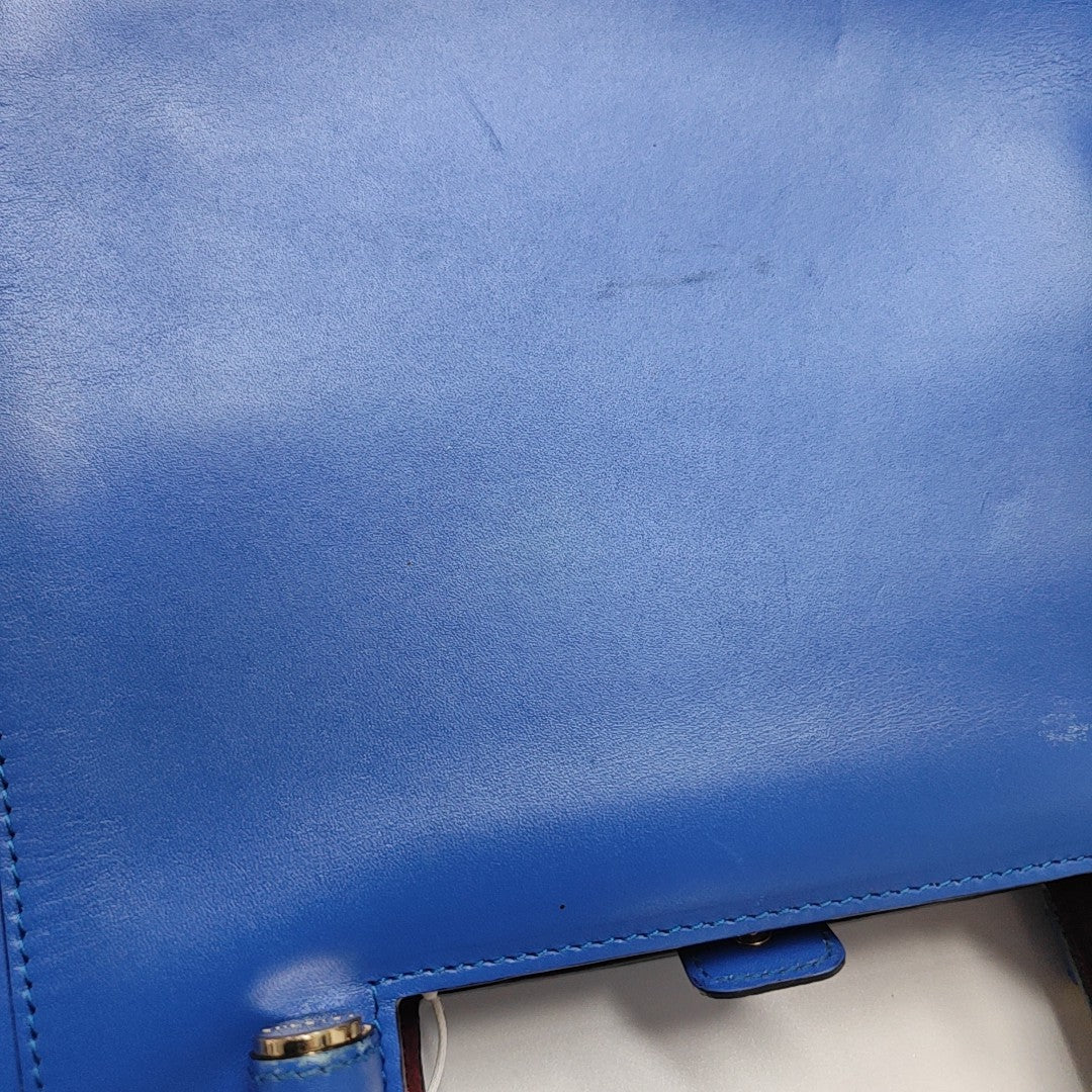 SERPENTI SCAGLIE Calfskin Blue