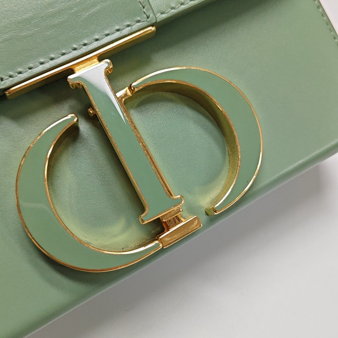 30 Montaigne Mini Calfskin Green