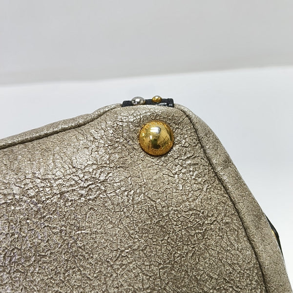 Calfskin Shoulder Bag Beige