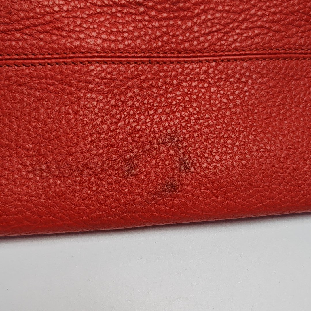 Sophia Small Calfskin Red