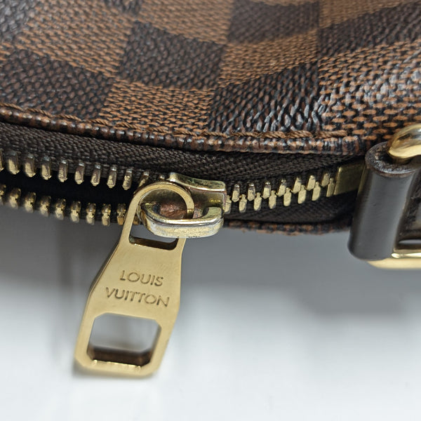 PORTE-DOCUMENTS Damier Ebene Coated Canvas Brown