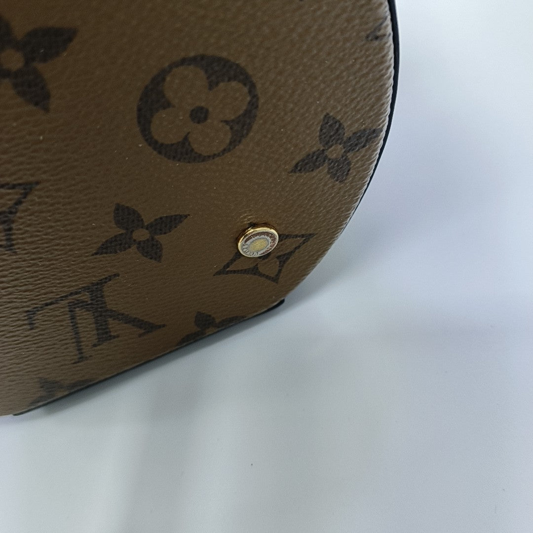 CANNES PM Monogram Coated Canvas Brown