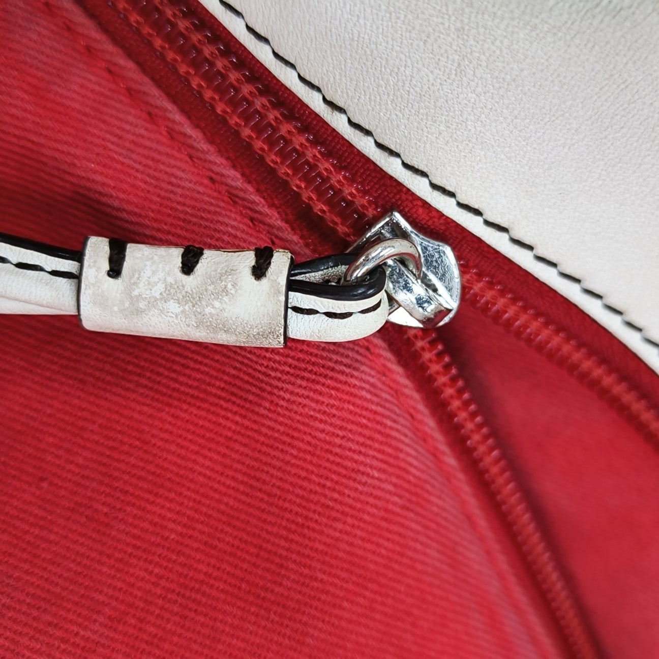 Quilted Calfskin Tote Bag White