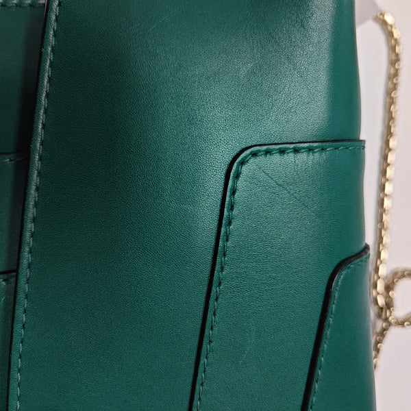 SERPENTI FOREVER Medium Calfskin Green