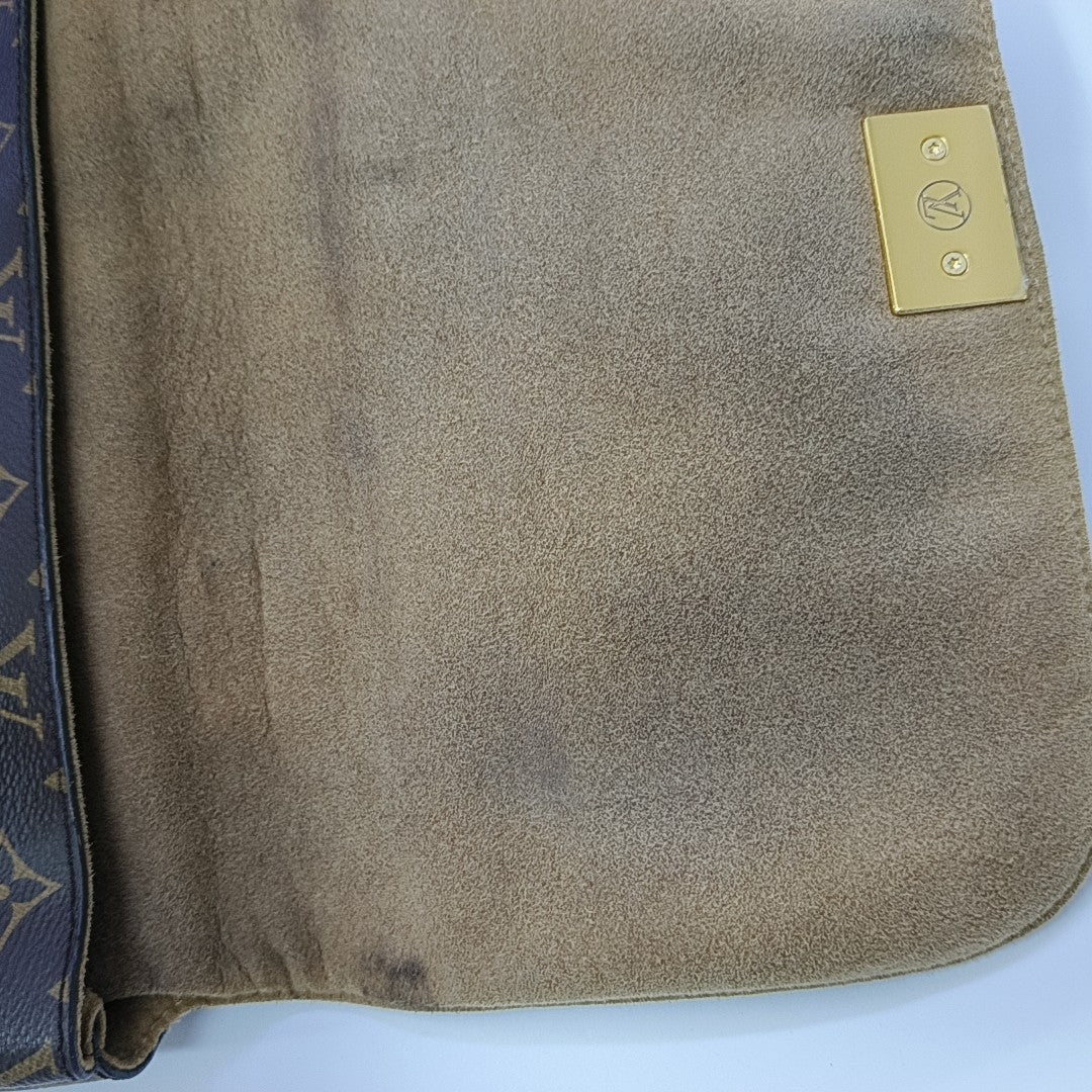 MARIGNAN Monogram Coated Canvas Brown