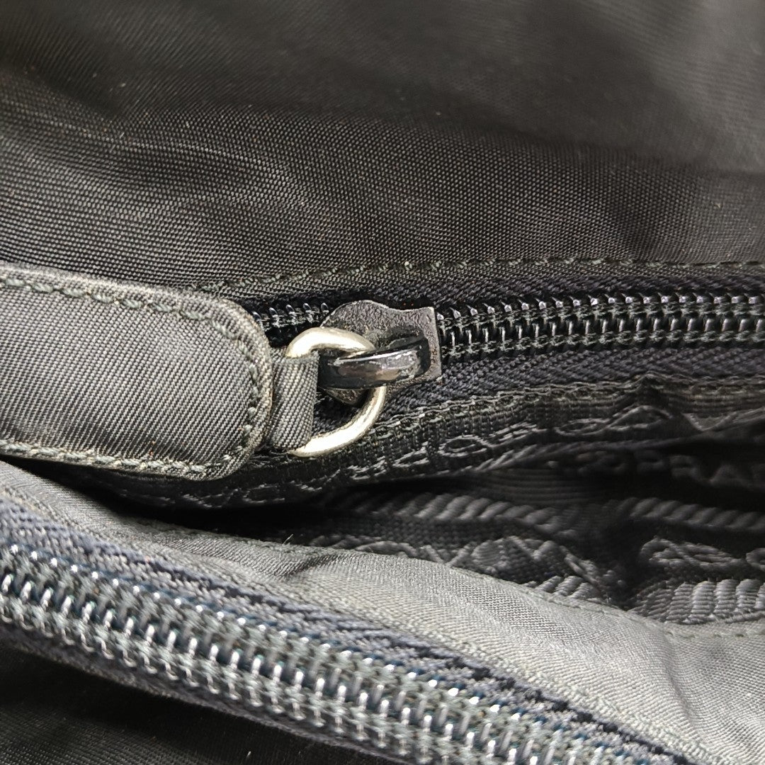 Nylon Tote Bag Black