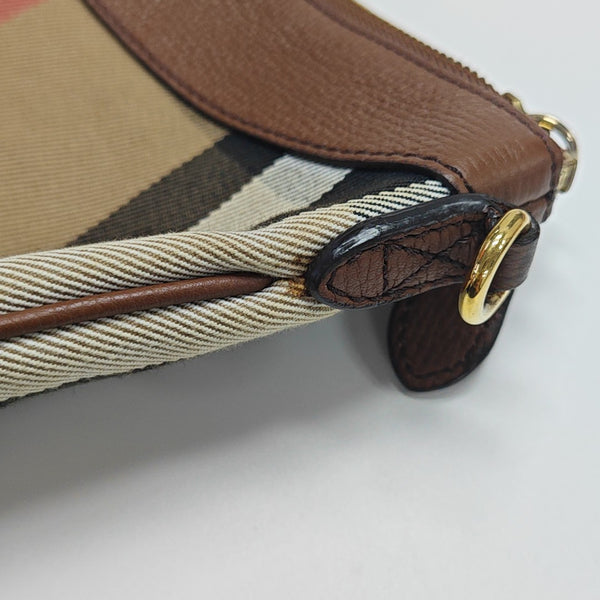 Canvas Shoulder Bag Brown
