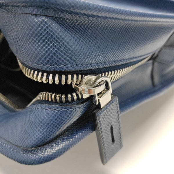 Suitcase Saffiano Calfskin Blue