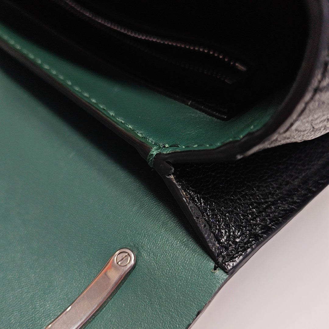 D-Ring Calfskin Black