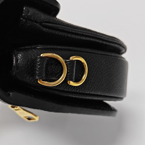 MÉTIS EAST WEST Monogram Calfskin Black