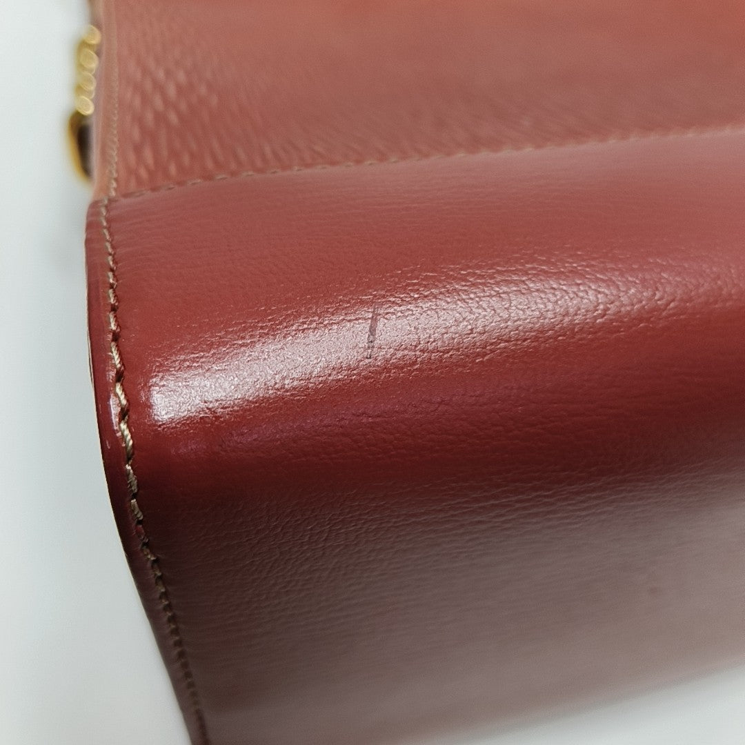 Velazquez Calfskin Red