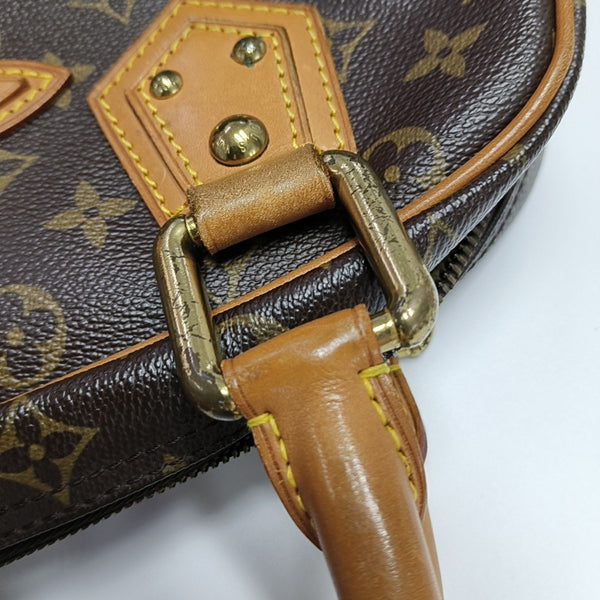 MANHATTAN GM Monogram Coated Canvas Brown