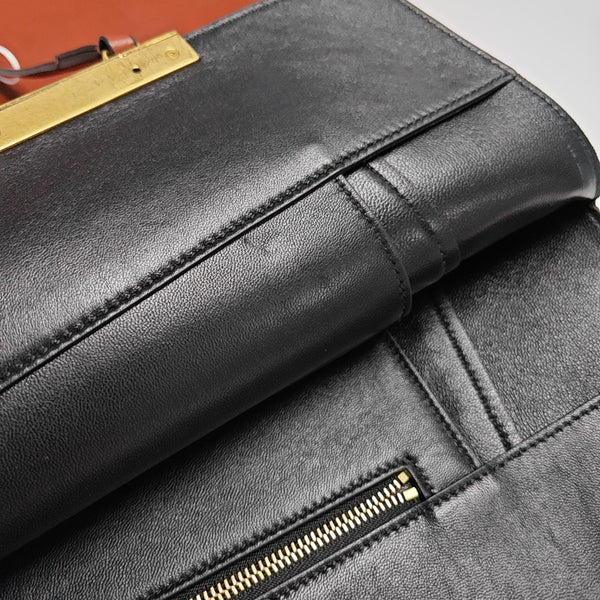 Calfskin Shoulder Bag Red