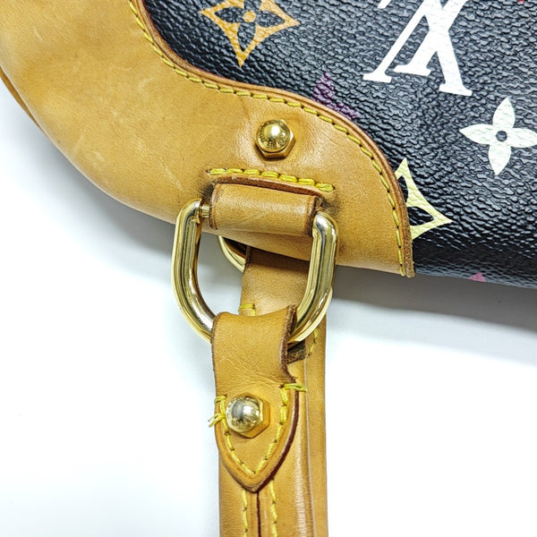 LV × TM CLAUDIA Monogram Coated Canvas Black