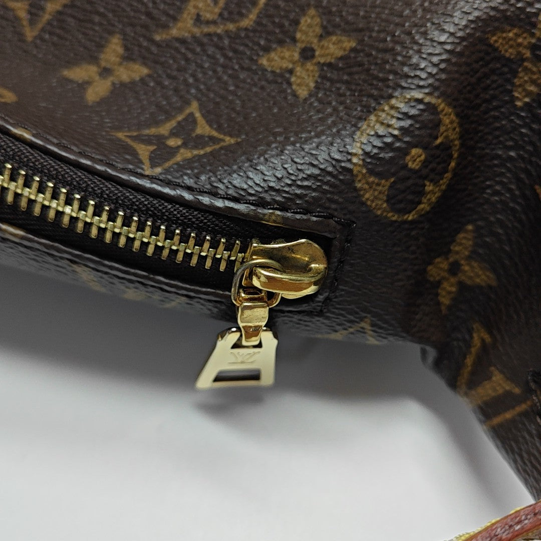 BUMBAG Monogram Coated Canvas Brown