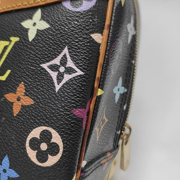 LV × TM DEAUVILLE Monogram Coated Canvas Black