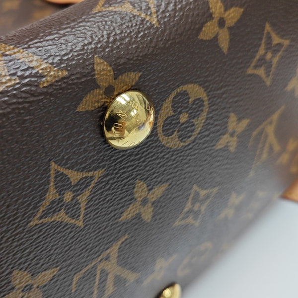 CARRYALL MM Monogram Coated Canvas Brown