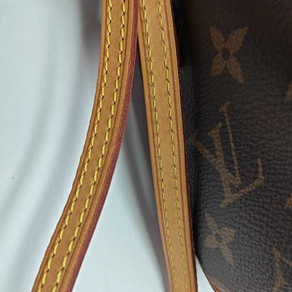 SPEEDY Nano Monogram Coated Canvas Brown