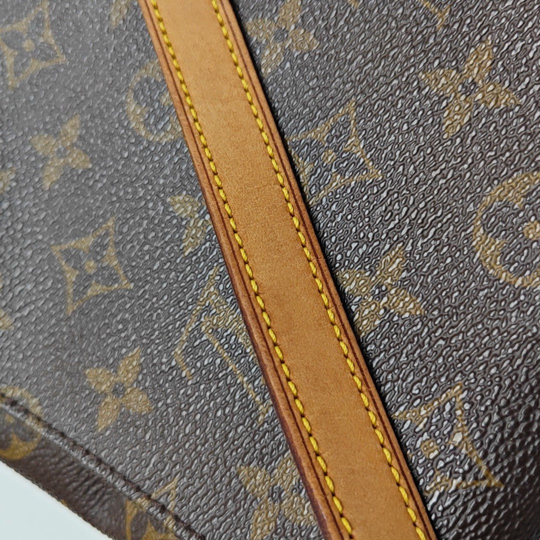 MUSETTE TANGO Monogram Coated Canvas Brown