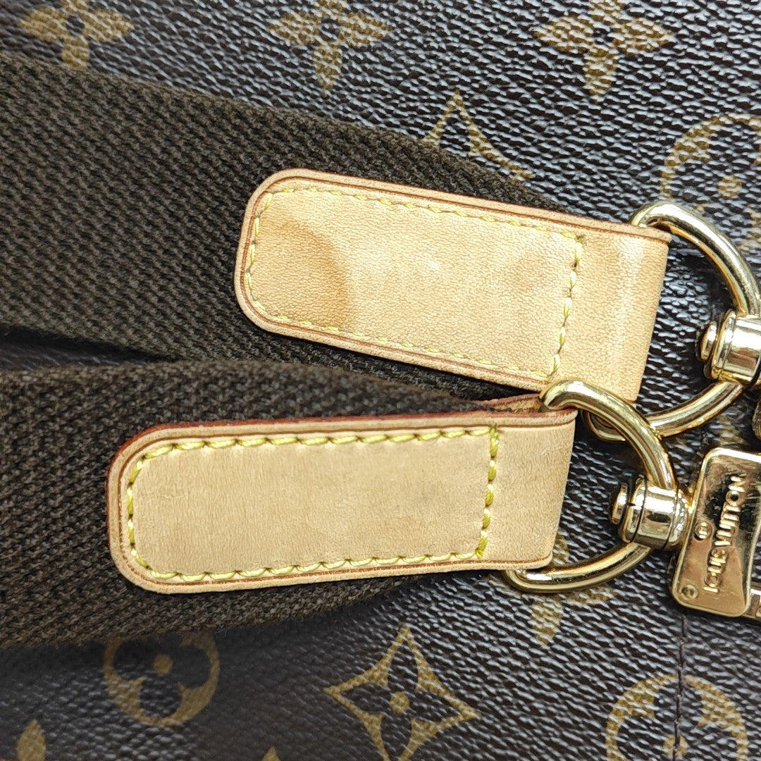 ICARE Monogram Coated Canvas Brown