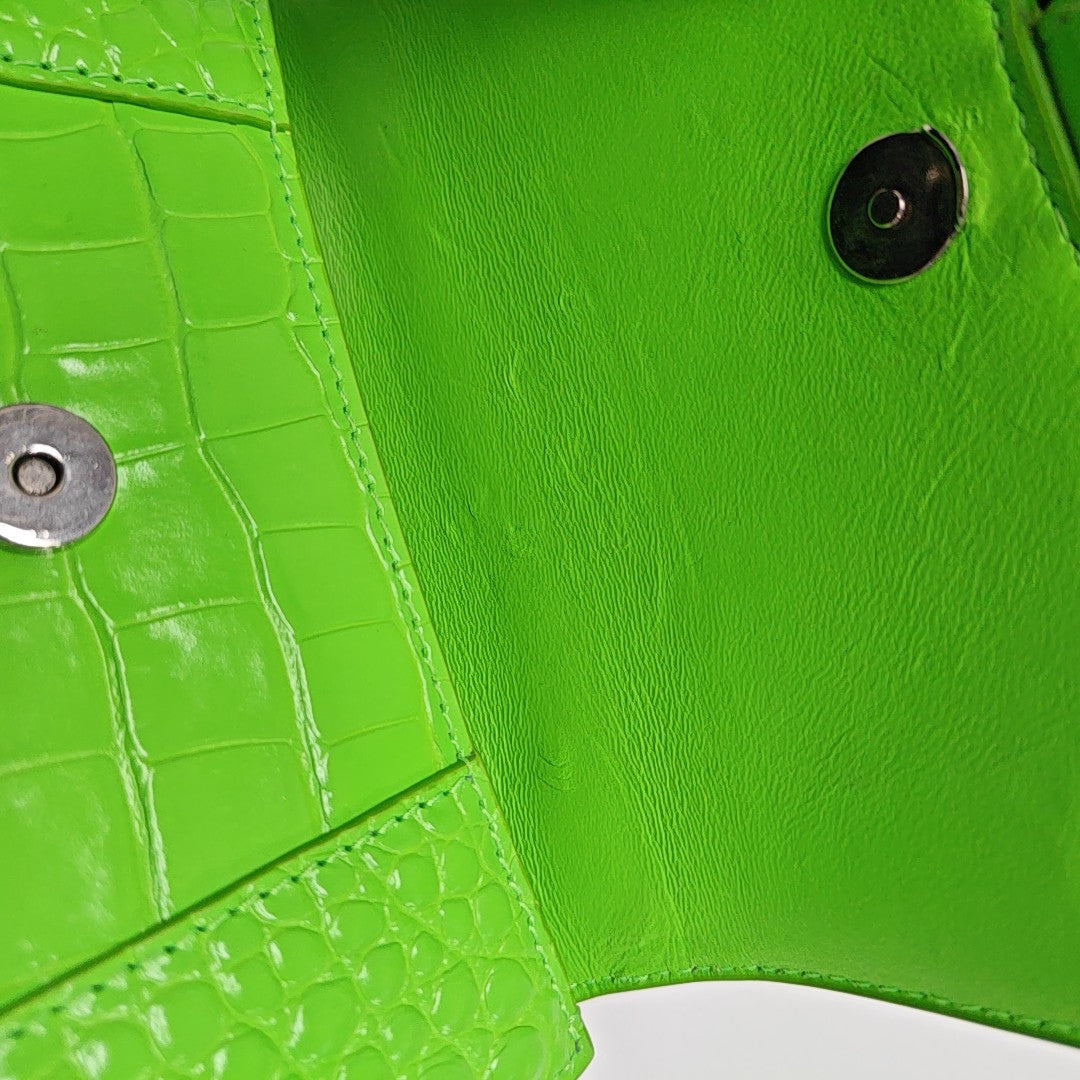 Hourglass XS Calfskin Green