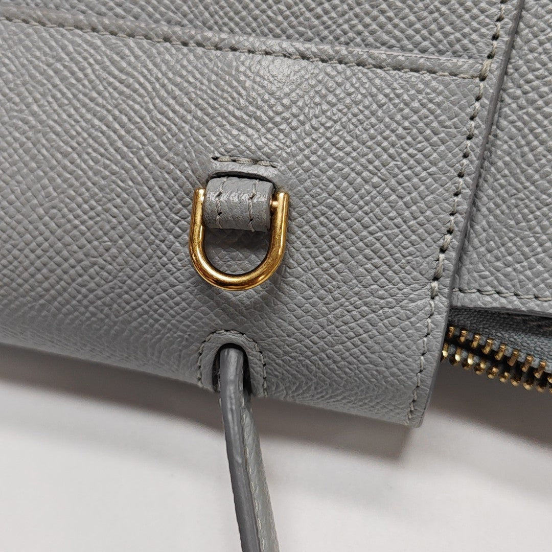 BELT Nano Calfskin Blue