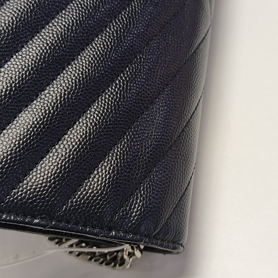MONOGRAM WOC Quilted Calfskin Blue