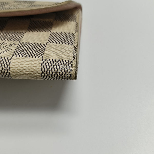 EMILIE Damier Azur Coated Canvas White