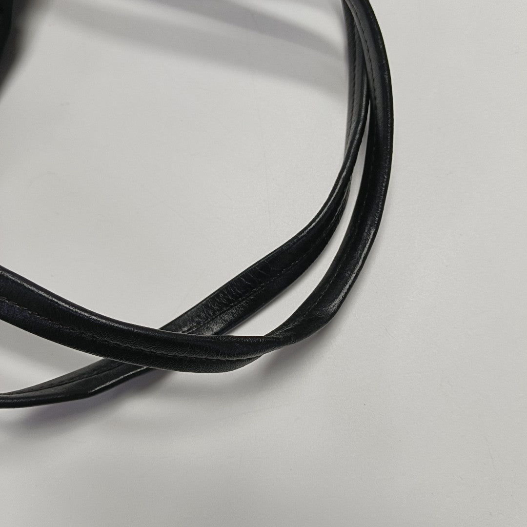 Nylon Top Handle Bag Black