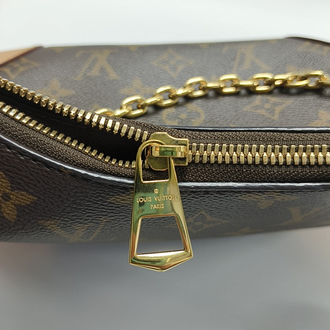 BOULOGNE Monogram Coated Canvas Brown