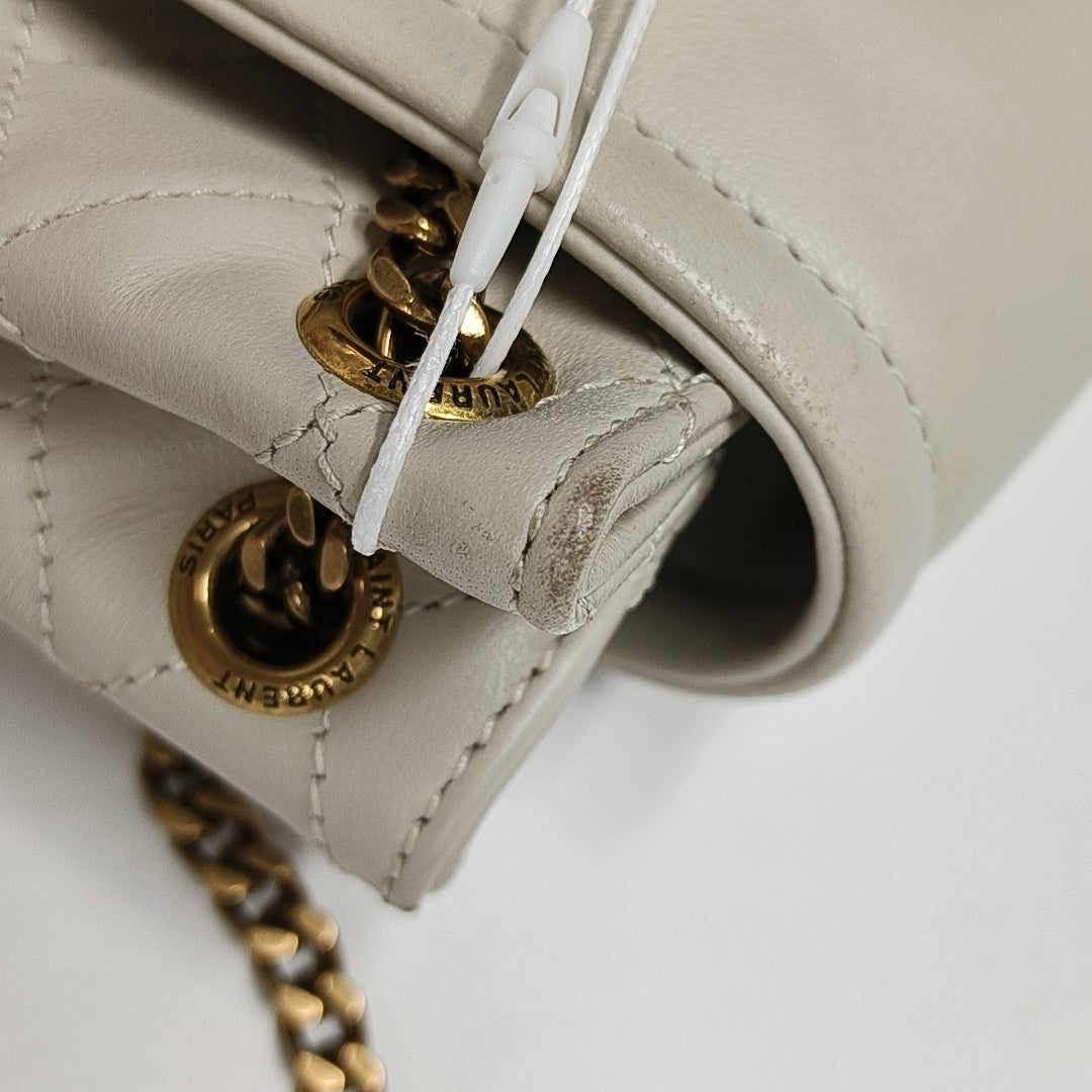 NOLITA Mini Quilted Lambskin Beige