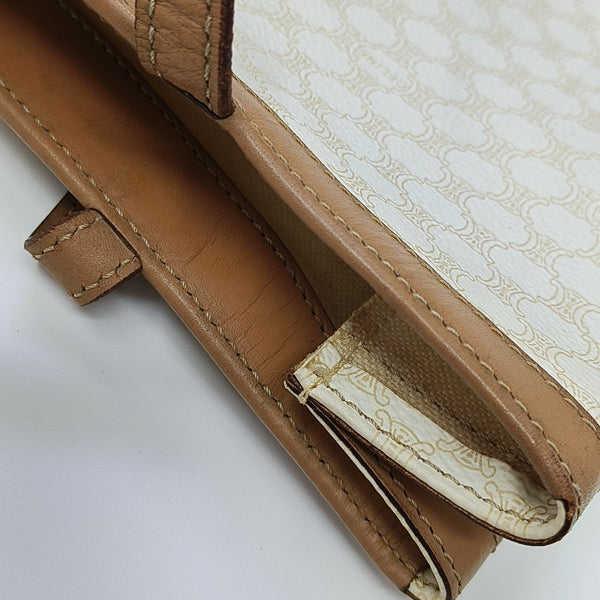 Coated Canvas Tote Bag White
