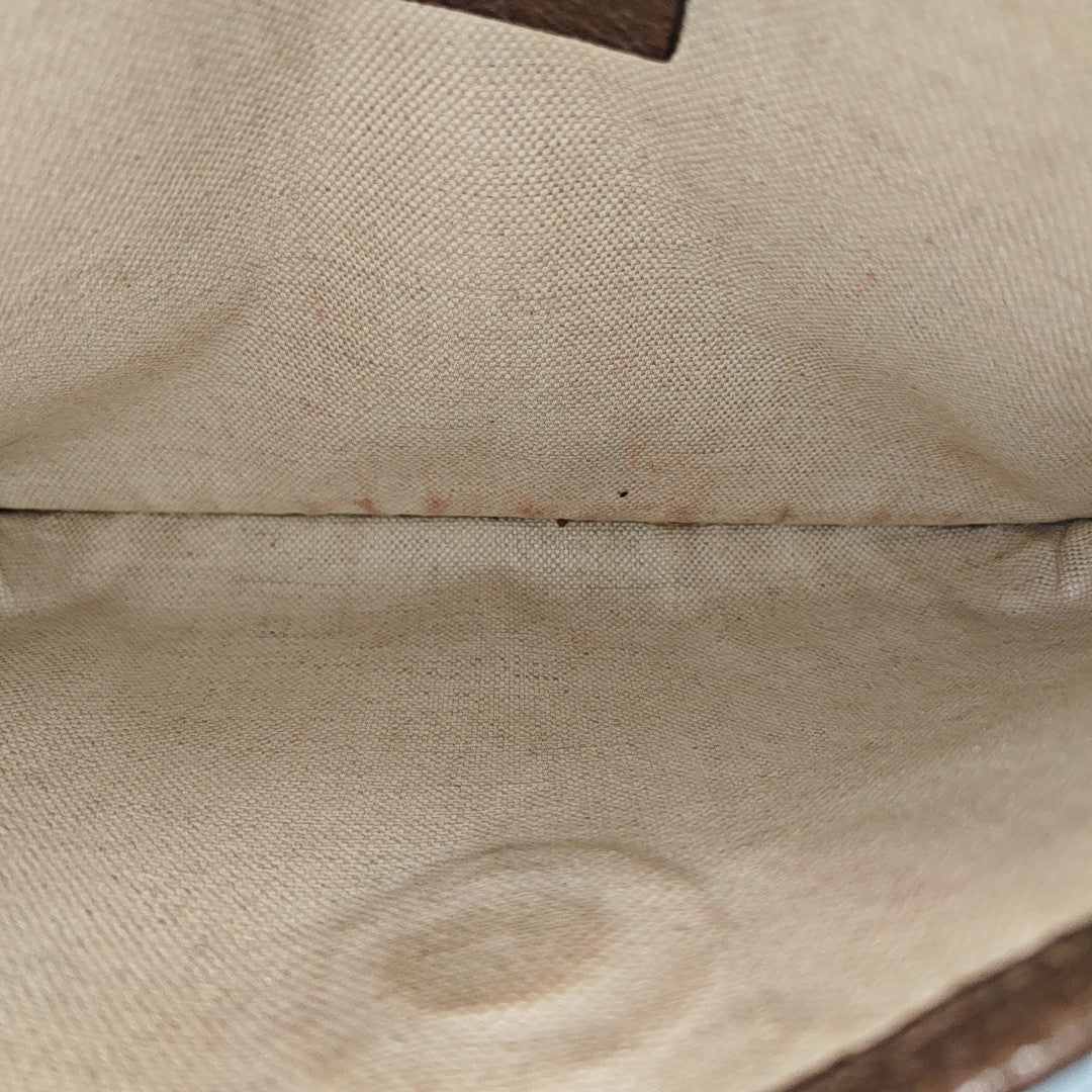 Neo Vintage Monogram Coated Canvas Beige