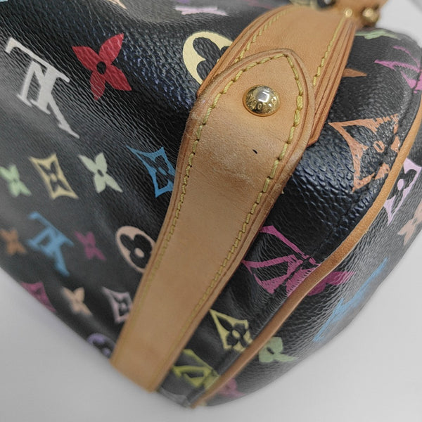 LV × TM PRISCILLA Monogram Coated Canvas Black