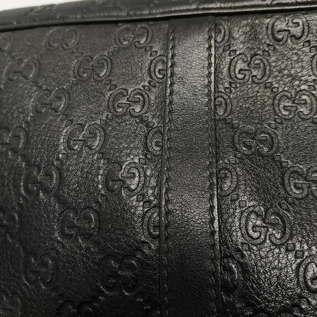 Duffle Monogram Calfskin Black