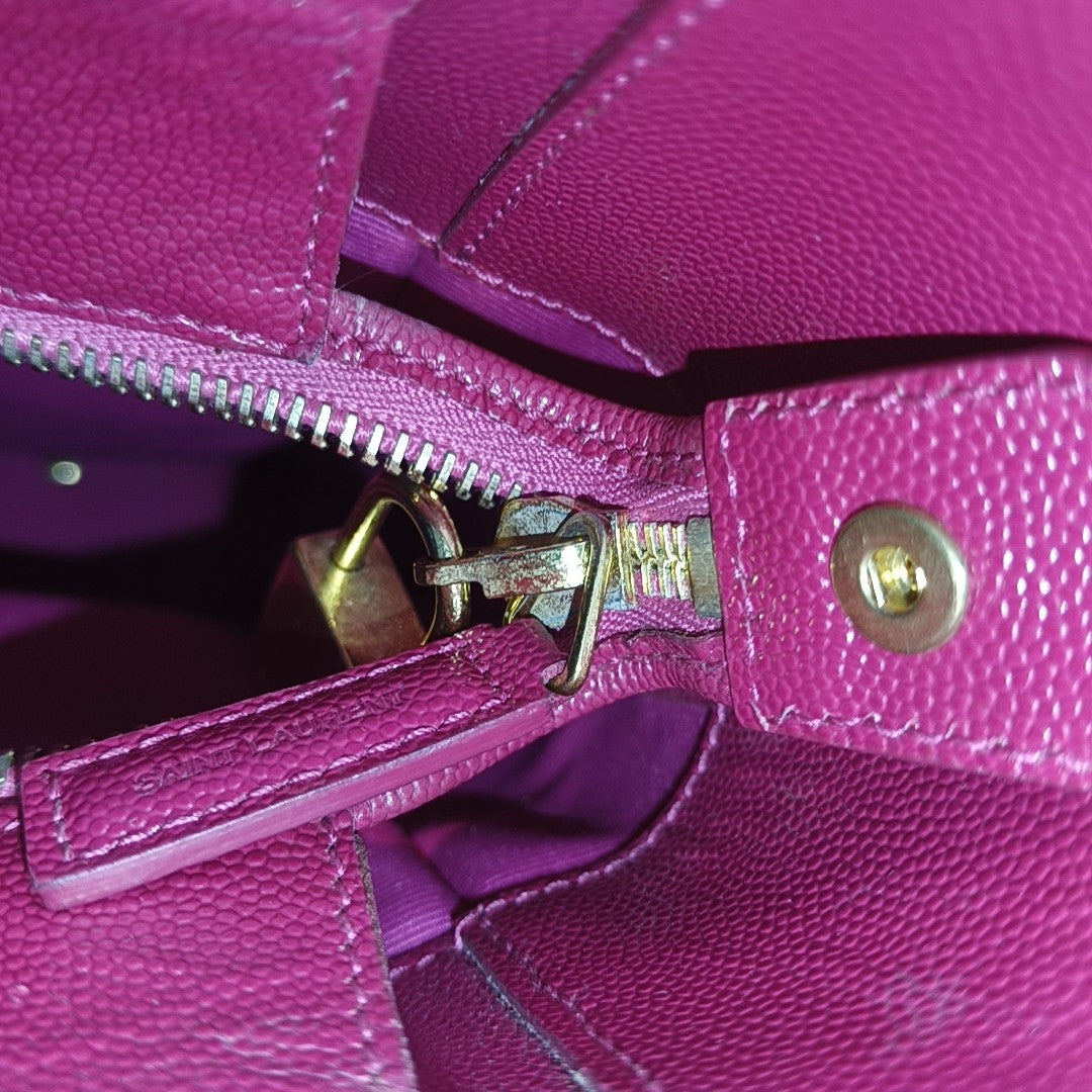 Calfskin Shoulder Bag Red
