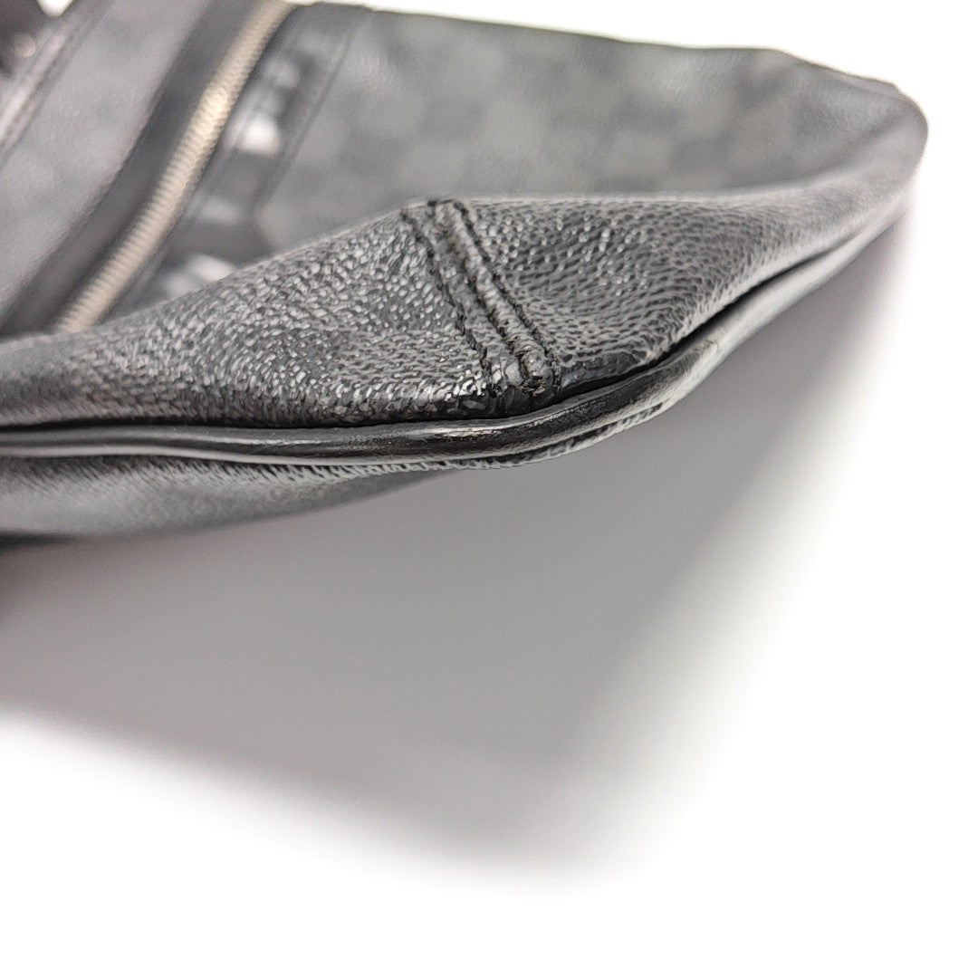 THOMAS Damier Graphite Coated Canvas Gray